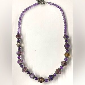 Faceted Ametrine Necklace